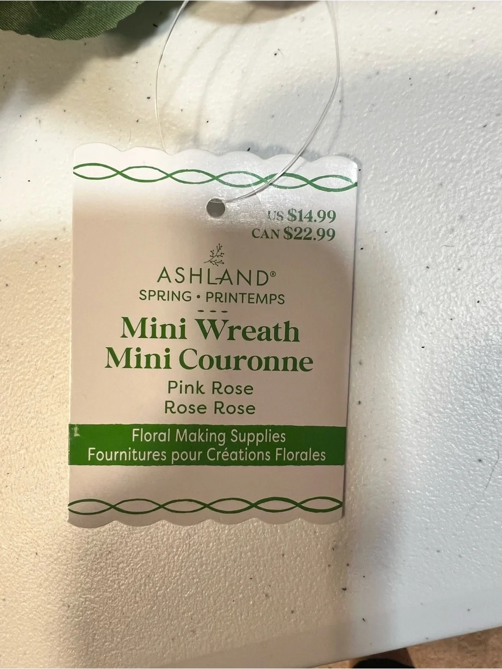 Michael's Ashland Mini floral wreaths (set of 6, 2 of each shown)